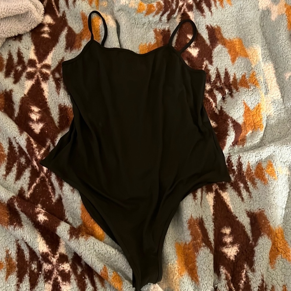 Brand new without tags SHEIN black tank bodysuit, size 2XL